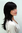 Perücke, schwarz, lang, gestuftes Haar 9265-1B