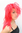 Party/Fancy Dress/Halloween WILD WIG HAIR METAL 80s goth glam punk rock wave puckish RED Cosplay