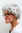 Party/Fancy Dress/Halloween Lady WIG grey curl GRANNY old spinster woman dame Grandmother