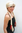 Party/Fancy Dress Lady WIG fringe BLOND 2 long BRAIDS Plaids pigtails Heidi OKTOBERFEST German Maid