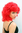 Party/Fancy Dress/Halloween Lady WIG ruby RED fringe curls curly DIVA Drag Queen PW0017-KIIC12