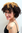 Party/Fancy Dress/Halloween WIG AFRO CARIBBEAN style very curly kinky BROWN with daring highlights