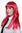 Party/Fancy Dress/Halloween Lady WIG long RED straight FRINGE PW0128-KIIC12 Burlesque Cosplay