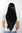 POCAHONTAS Wig BLACK middle parting LONG sexy (3217 clour 2)