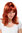 BREATHTAKING Wig mixed RED/BLONDE strands LONG (1548 colour 350-144)