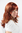 BREATHTAKING Wig mixed RED/BLONDE strands LONG (1548 colour 350-144)