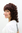 Lady Quality Wig BROWN BRUNETTE Victorian Colonial Era Style CUTE FRINGE 2213-33 35cm Cosplay