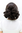 Lady Quality Wig CUTE FRENCH SYTLE curled ends naturally looking DARK BROWN medium length 30cm