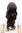 Lady Quality Wig naturally looking BROWN BRUNETTE MIX strands wavy soft curls