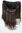 Hairpiece Halfwig 7 Microclip Clip-In Extension straight long mixed brown mahogany