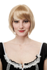 SEXY Lady Fashion Quality BOB Page WIG Short MIXED BLOND Swing Cabaret Burlesque 20s Berlin