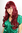 STUNNING Lady Fashion Quality Wig RED great volume slight curls 285-39 60 cm Peluca