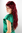 VERY LONG Lady Wig Fashion Wig curly wavy wet look RED 9333-39 75 cm Peluca Pruik