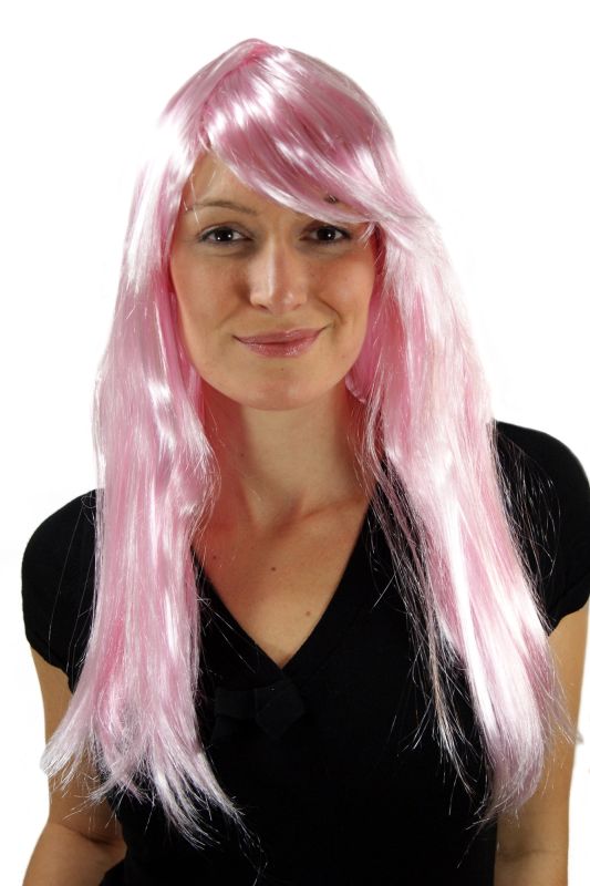 Soft pink wig clearance