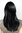 VERY CHIC & SEXY Lady Quality Wig BLACK layered cut STRAIGHT 6308-1B 50 cm Peluca Parrucca