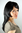 VERY CHIC & SEXY Lady Quality Wig BLACK layered cut STRAIGHT 6308-1B 50 cm Peluca Parrucca