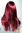Sexy fashionable Lady Wig RED eggplant aubergine REDDISH layered cut FRINGE LONG Cosplay Roleplay