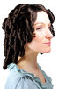 Quality COSPLAY Lady Wig COLONIAL Baroque Victorian Coils/Curls BROWN brunette 6006A-6