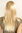 Sexy fashionable Lady Wig BRIGHT BLOND layered cut FRINGE LA032-611 50 cm LONG Cosplay Roleplay