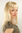 Sexy fashionable Lady Wig BRIGHT BLOND layered cut FRINGE LA032-611 50 cm LONG Cosplay Roleplay