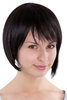 Lady Fashion Quality BOB Page Wig Short BLACK 8525-2 Parrucca Peluca