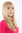 Sexy fashionable Lady Wig STRAIGHT medium BLOND /w FRINGE GFW88-24B 60 cm LONG Cosplay Peluca Pruik