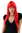 Sexy fashionable Lady Wig RED straight SEXY FRINGE very long 70 cm Cosplay She-Devil Mistress