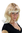 Party/Fancy Dress/Halloween Lady WIG CUTE fringe MIXED BLOND platinum strands & ends LM-417-27TB80