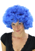 Party/Fancy Dress/Halloween WIG gigantic super volume BLUE disco AFRO funky huge HAIR! PW0011-PC3