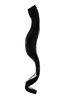 YZF-P1C18-2 One Clip Clip-In extension strand highlight curled wavy micro clip long medium black
