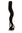 YZF-P1C18-4 One Clip Clip-In extension strand highlight curled wavy micro clip long dark brown