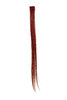 One Clip Clip-In extension strand highlight straight micro clip long reddish brown auburn