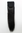 YZF-TS18-2 Hairpiece Pontail Pigtail extension slim light straight comb and ribbon medium black 18"