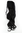 YZF-TC18-3 Hairpiece Pontail Pigtail extension slim light wavy comb and ribbon dark brown
