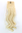 YZF-TC18-88 Hairpiece Pontail Pigtail extension slim light wavy comb and ribbon bright blond