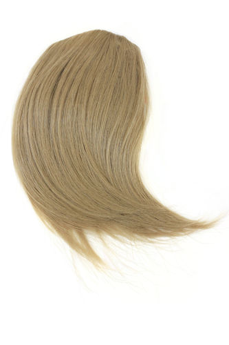 Hair Piece Clip in Bangs Fringe HIGH QUALITY synthetic fiber DARK BLOND ash ashblond YZF-1088HT-24