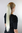 XF-6464-613 Ponytail Hairpiece extension very long straight platinum blond 25"