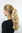 XF-0070-24B Ponytail Hairpiece extension long curled curls voluminous medium blond 18"