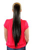 XF-6464-8 Ponytail Hairpiece extension very long straight medium brown25"
