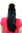 T-15-1 Ponytail Hairpiece extension straight bouncing wavy tips voluminous black 18"