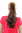 JL-3273-33 Ponytail Hairpiece extension very long curled curls dark auburn red brown claw clamp 18"