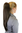 Hairpiece PONYTAIL extension VERY long AMAZING volume BROWN straight WK06-8
