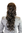 Hairpiece PONYTAIL extension LONG & AMAZING volume DARK BROWN curly BEAUTIFUL curls WK03-4