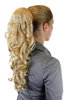 Hairpiece PONYTAIL extension LONG & AMAZING volume BRIGHT BLOND curly BEAUTIFUL curls WK03-202