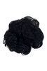 Hair Piece Hair Tie elastic Scrunchie Scrunchy HIGH QUALITY synthetic fiber curly curls BLACK