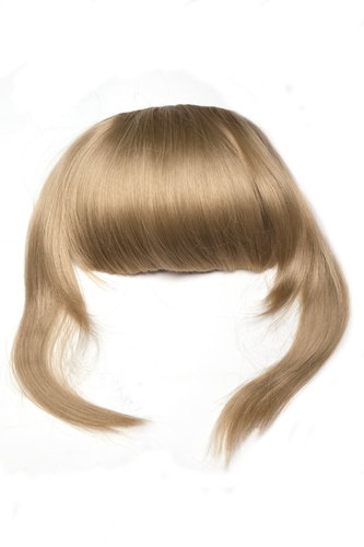 Hair Piece Clip in Bangs Fringe long framing strands perfect fit HIGH QUALITY synthetic fiber BLOND