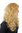 FAIRY TALE BEAUTY Lady Quality Wig LONG BLOND MIX hues strands BEAUTIFUL Curls VOLUME cute parting