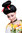 Party/Fancy Dress/Halloween Lady WIG black Geisha Japan Asian Mistress 2120-P103