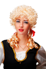 Party/Fancy Dress Lady WIG colonial BAROQUE curls coils pigtails BRIGHT BLOND Marie Antoinette