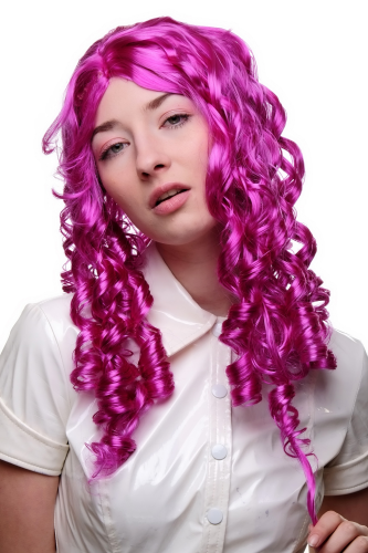 Party/Fancy Dress Lady WIG long colonial BAROQUE curls coils COSPLAY Anime Gothic Lolita Steampunk